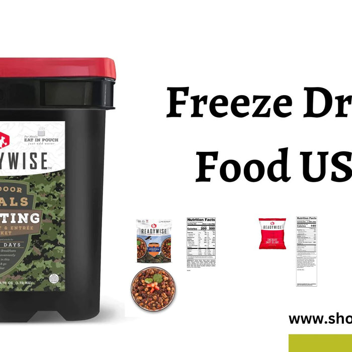 Benefits of Freeze Dried Food USA - Shop Food Shortage