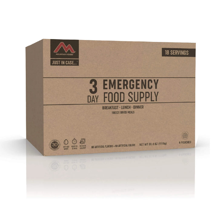 Just in Case.. 3 Day Emergency Food Supply