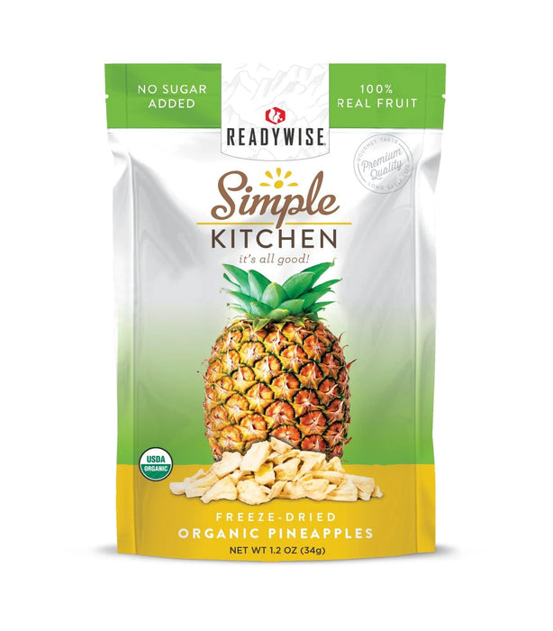 6 CT Simple Kitchen Organic Freeze-Dried Pineapple