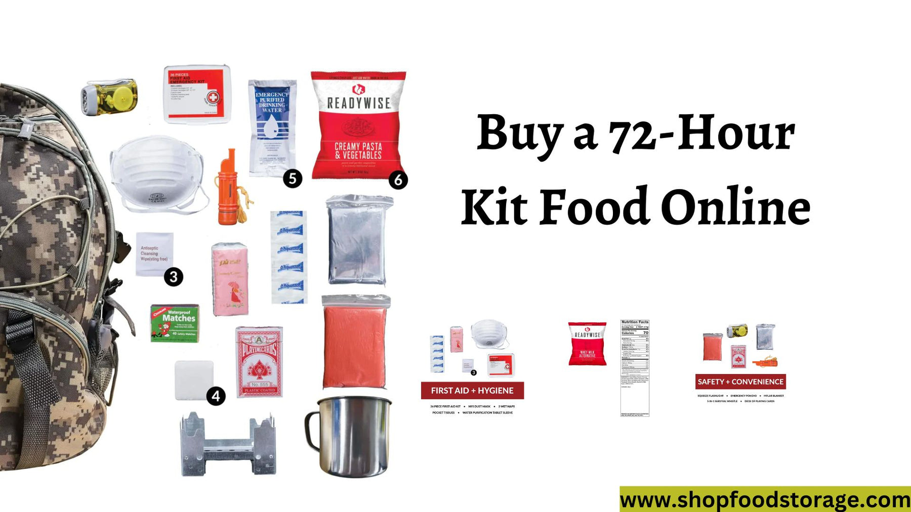 Buy a 72-Hour Kit Food online