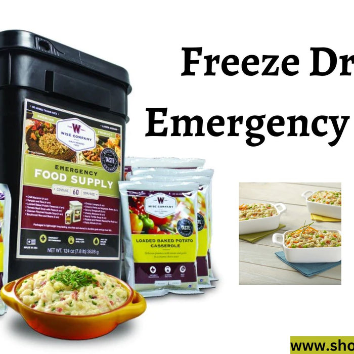 Freeze Dried Emergency Food for your Journey