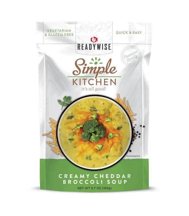 6 CT Case Simple Kitchen Creamy Cheddar Broccoli Soup